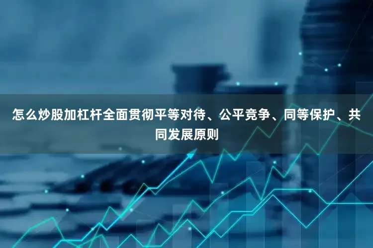 怎么炒股加杠杆全面贯彻平等对待、公平竞争、同等保护、共同发展原则